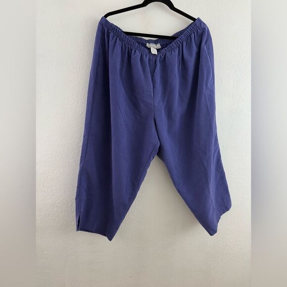 Passport 3 pieces capri purple pants set 2X - Picture 14 of 15